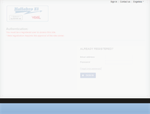 Tablet Screenshot of hallabroel.butikpr.se